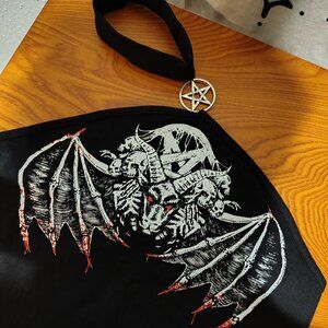 Dolls Kill Widow Choker Halter Top